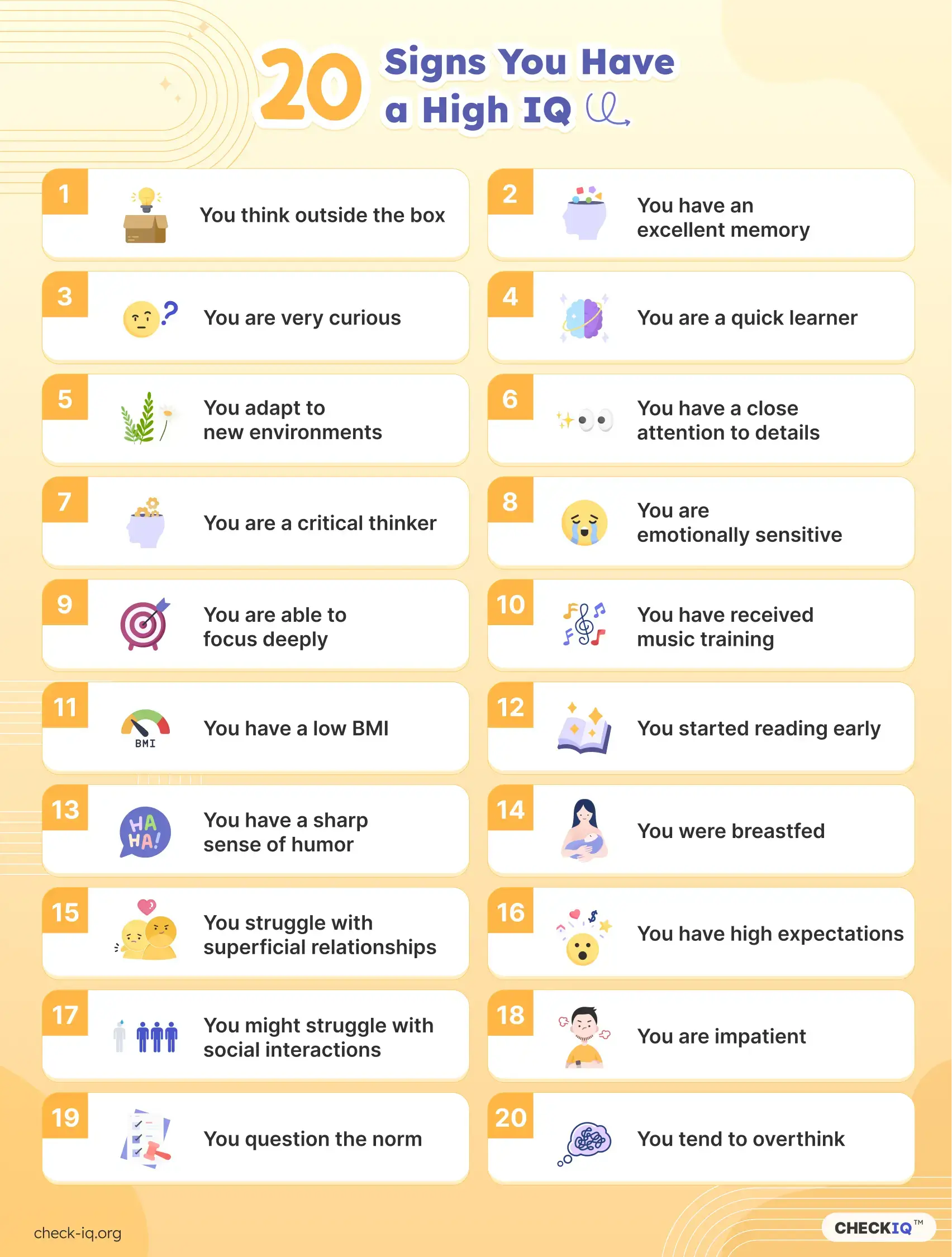 What Are the Signs of High IQ? Here’s How to Find Out