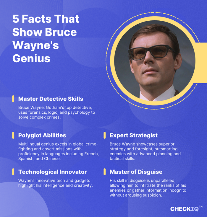 facts about Bruce Wayne