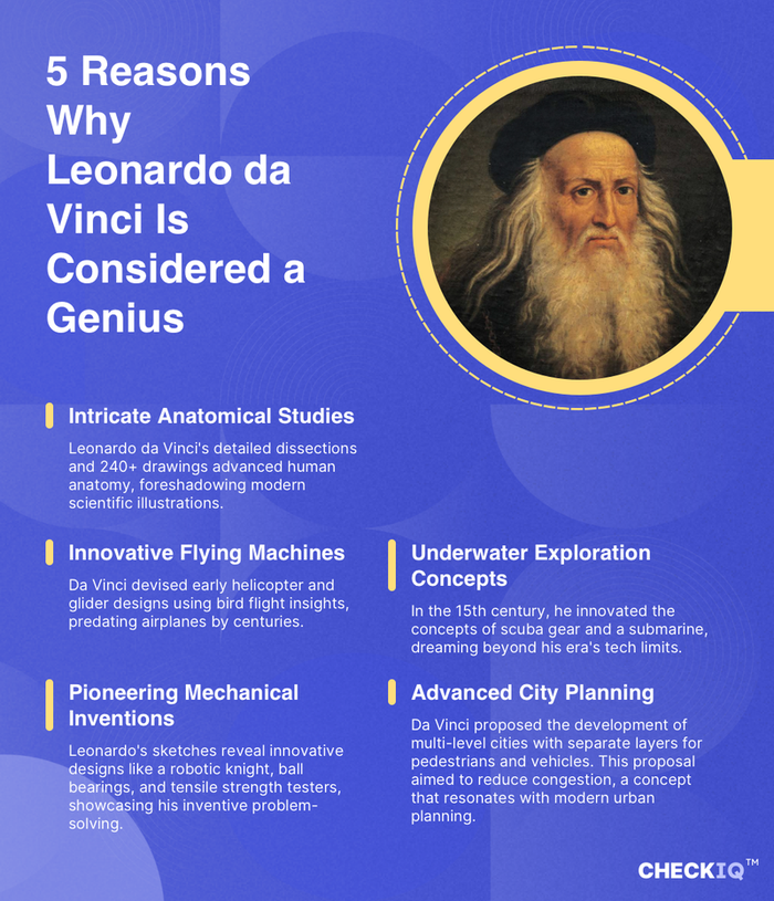 facts about Leonardo da Vinci