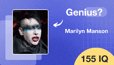 Marilyn Manson's IQ Is Estimated at 155