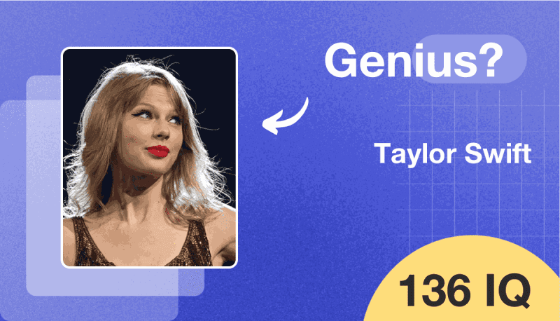 Taylor Swift's IQ Is Estimated at 136