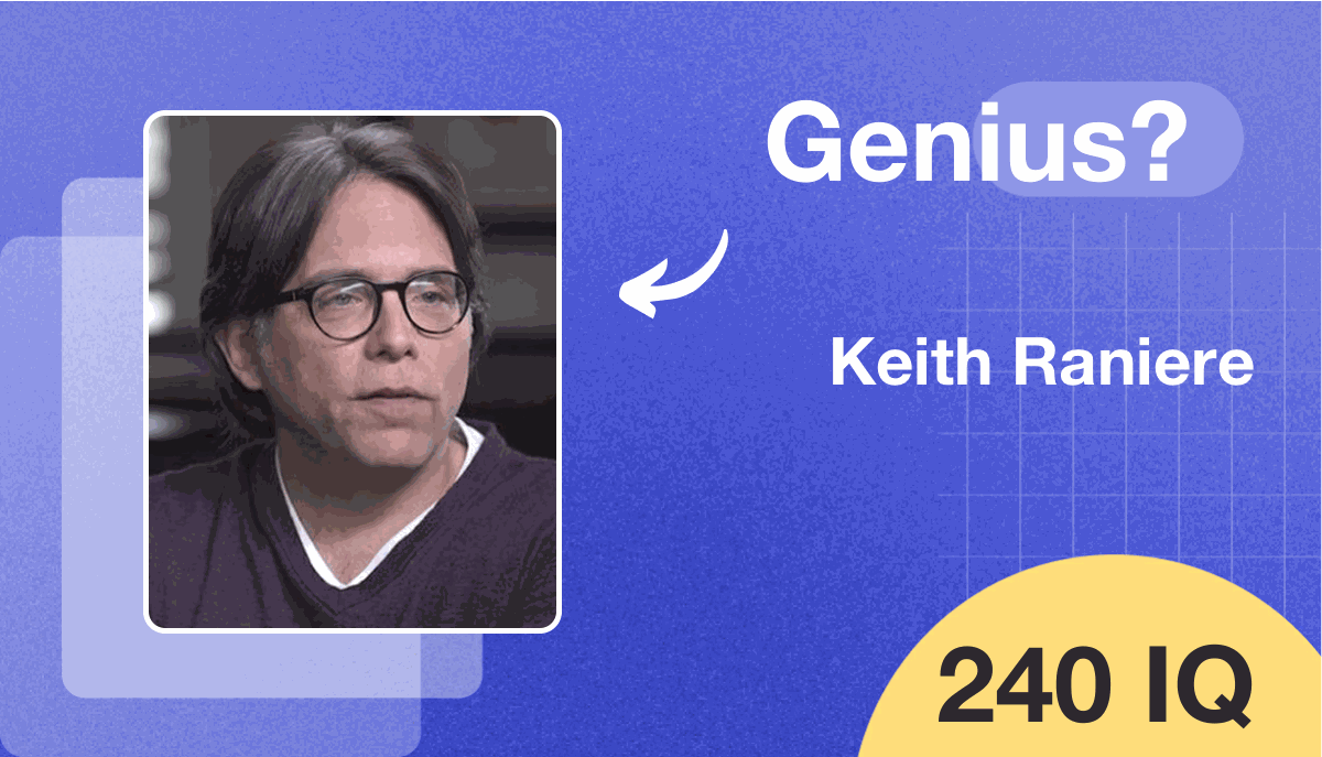 Keith Raniere's IQ score is 240