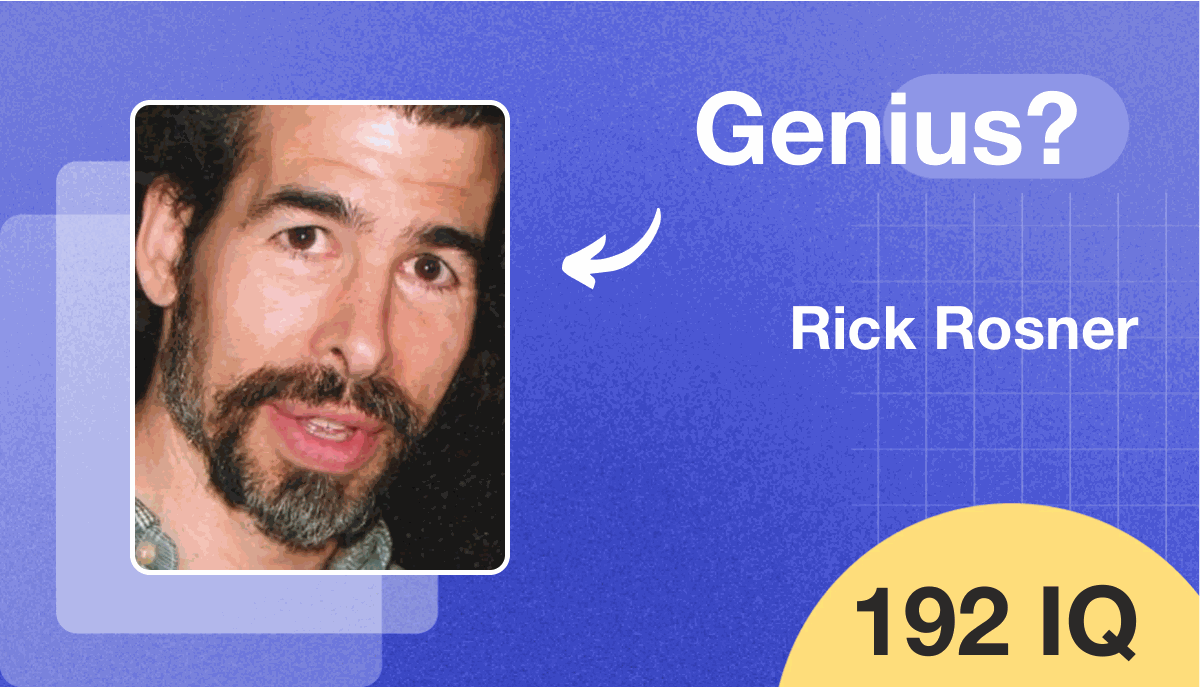 Rick Rosner's IQ score is 192