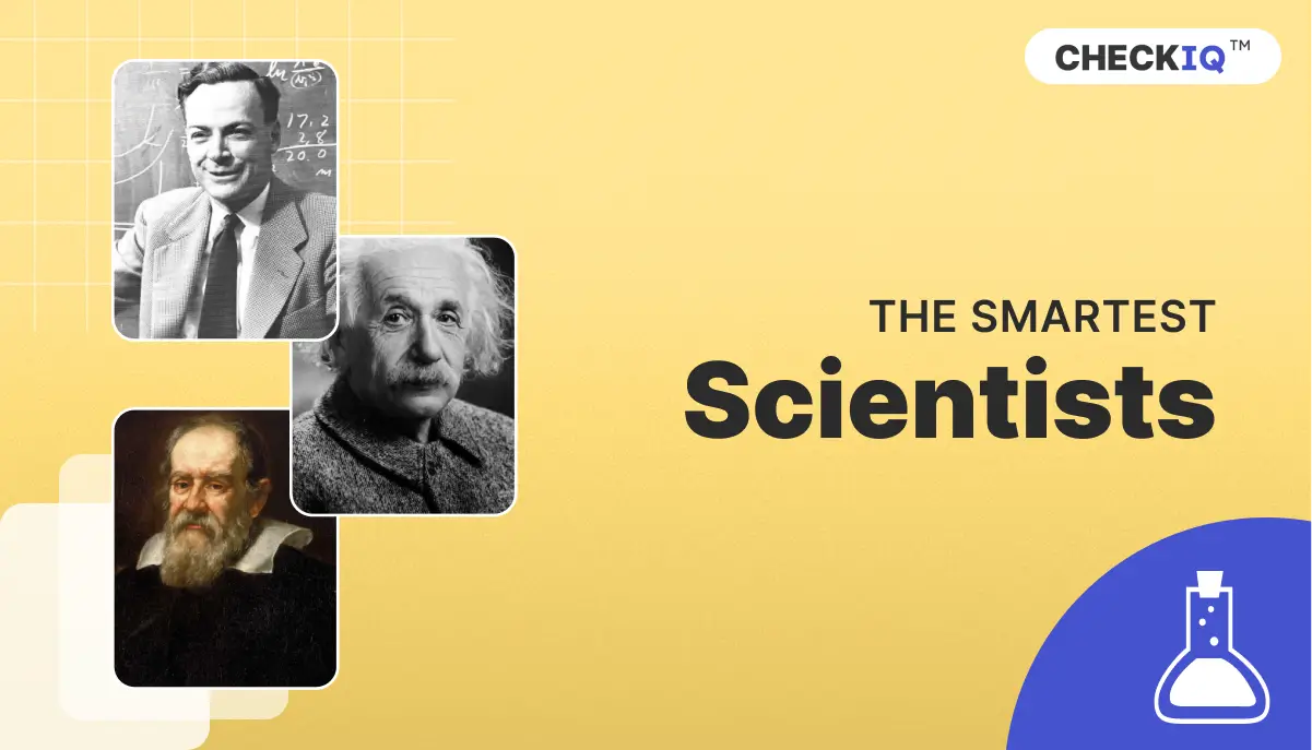 Scientists with highest IQ