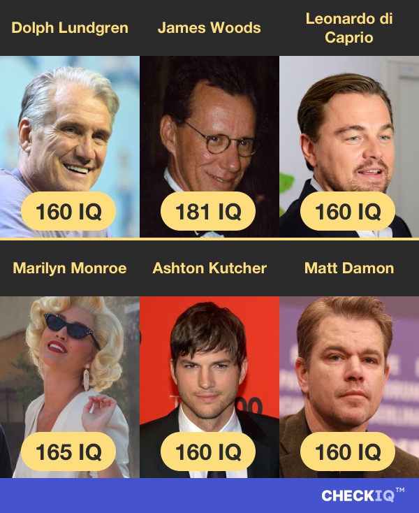 Dolph Lundgren's IQ vs other actors