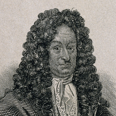 Gottfried Wilhelm Leibniz mugshot photo