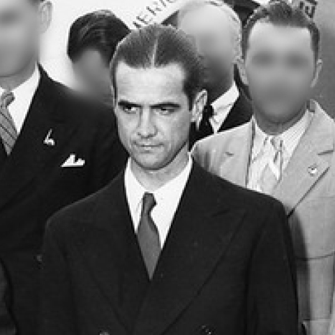 Howard Hughes mugshot photo