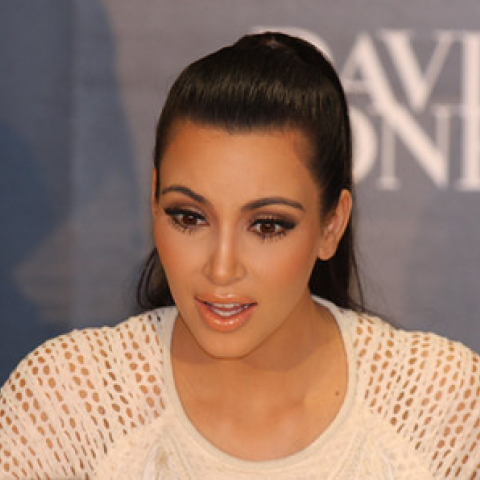 Kim Kardashian mugshot photo