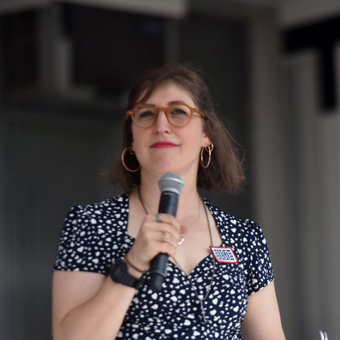 Mayim Bialik mugshot photo