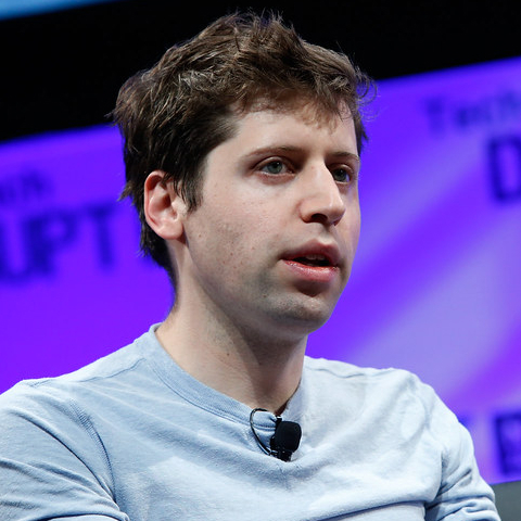 Sam Altman mugshot photo