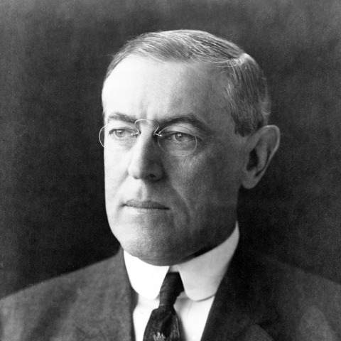 Woodrow Wilson mugshot photo