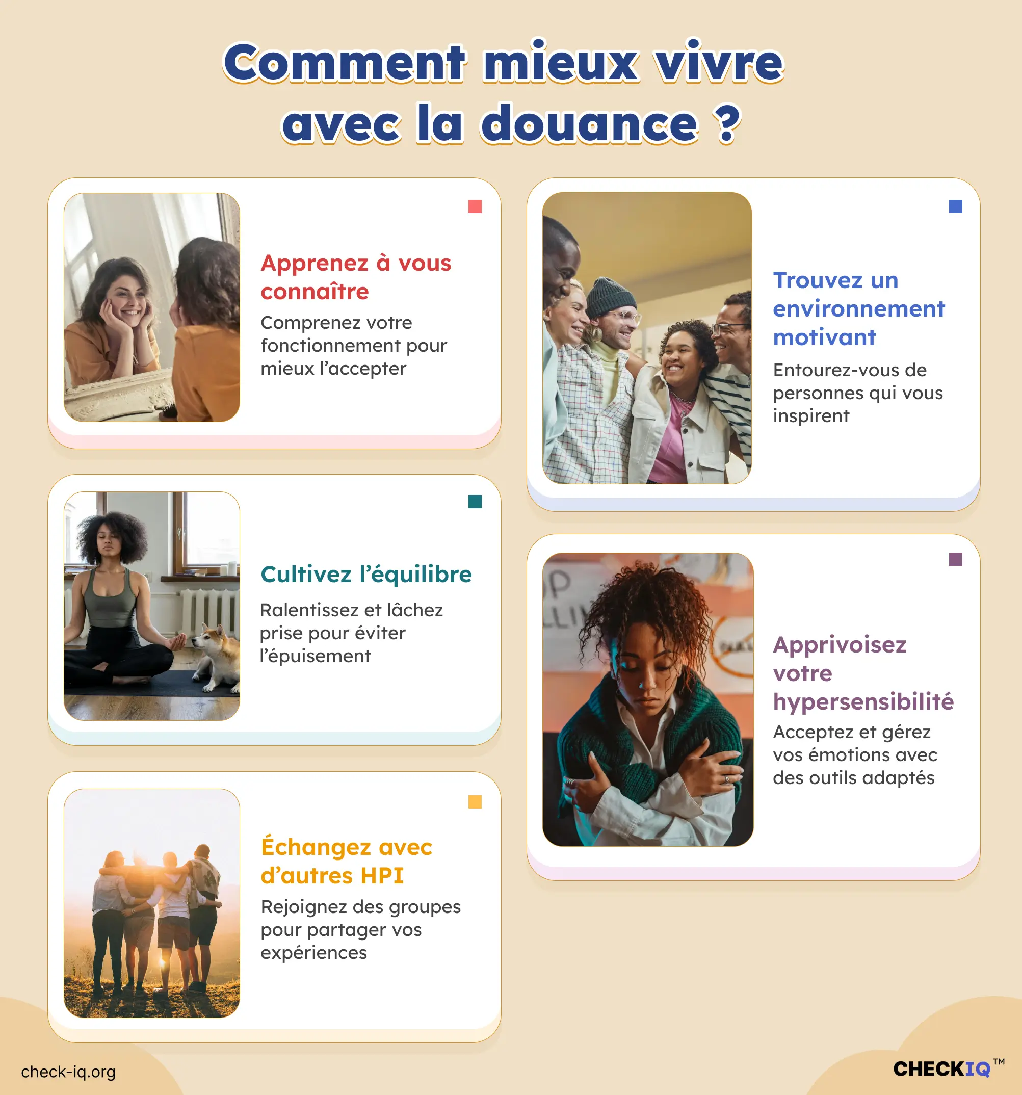 Conseils pour mieux vivre avec la douance