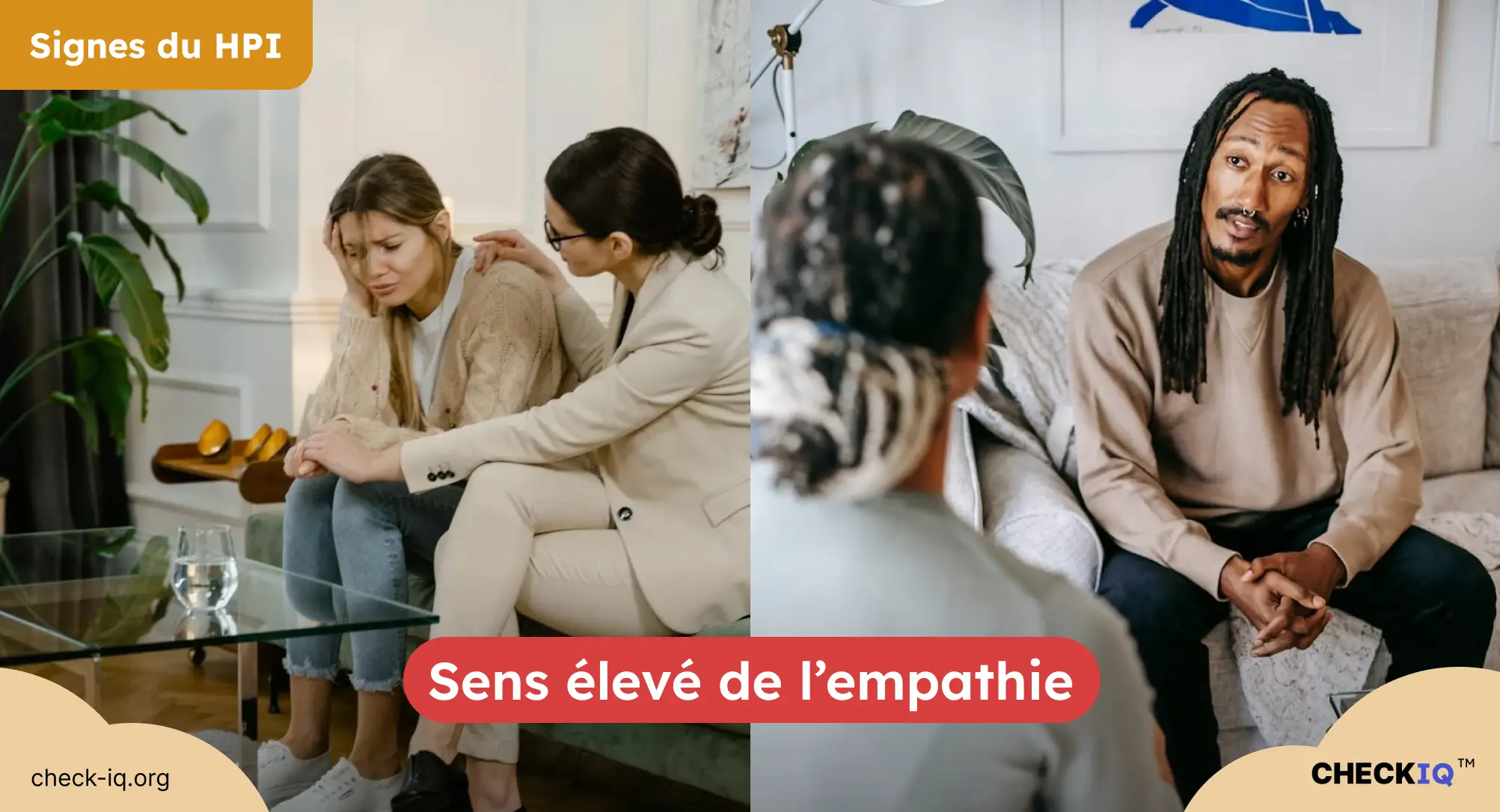 L’empathie caractéristique du HPI chez l’adulte